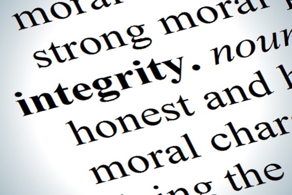 Live with integrity