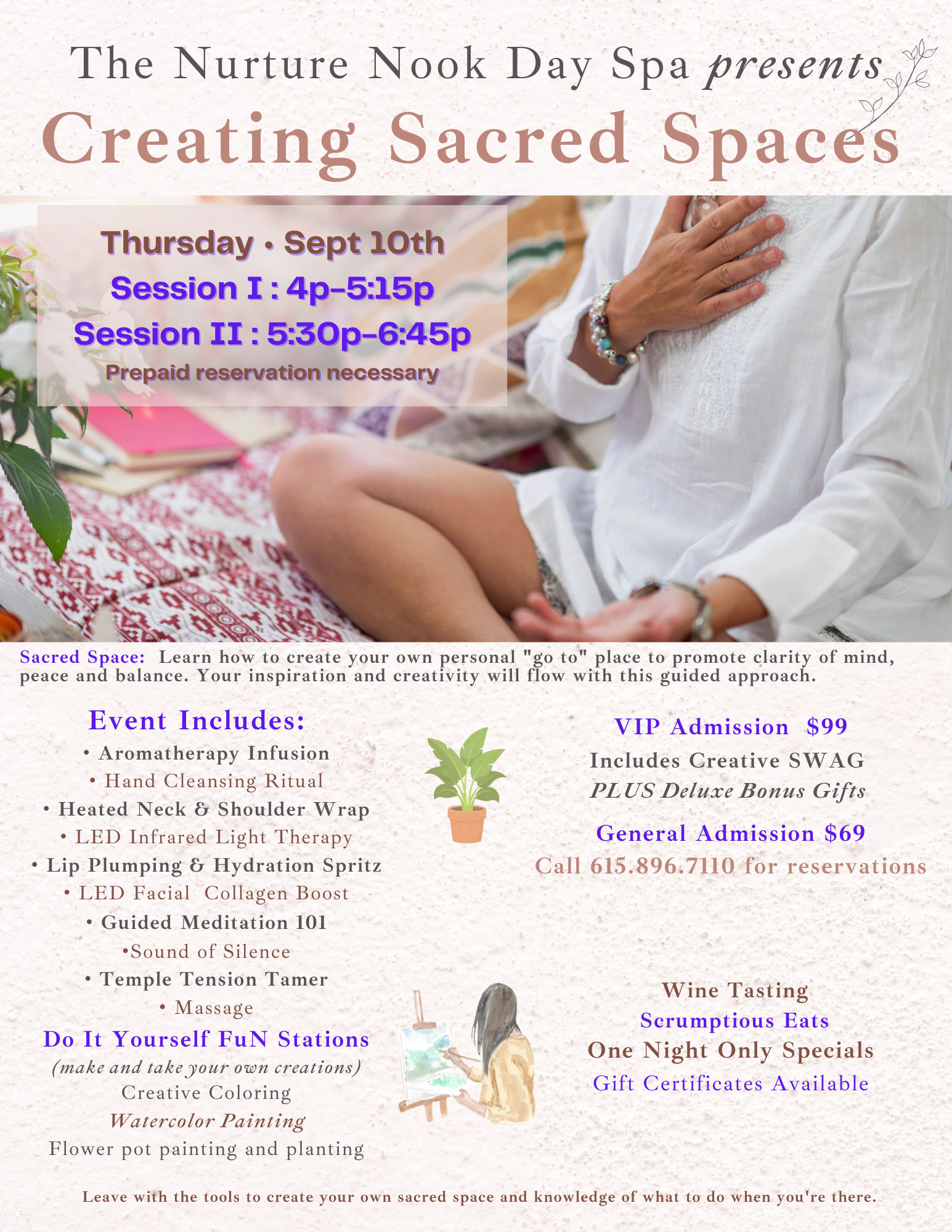 Creating sacred spaces - 1